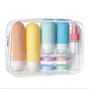 16 Pack Travel Bottles Set - TSA Approved Leak Proof Silicone Squeezable Contain